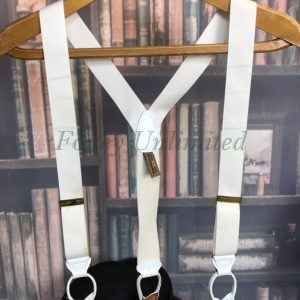 Vintage Old Store Stock Button End Braces/suspenders. Various Styles And Colours. (refl1)