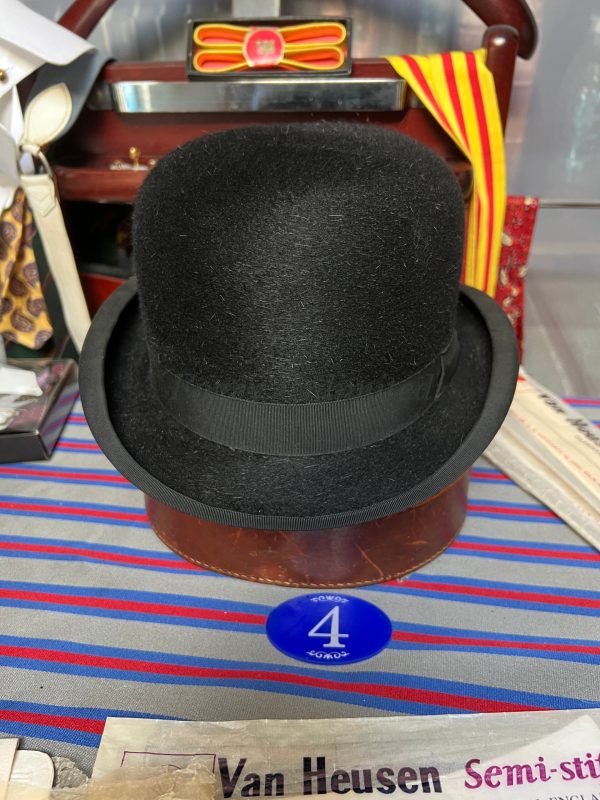 Vintage Austin Reed Bowler Hat Size 6 3/4" (55cm) Ref:reed55) - Image 3