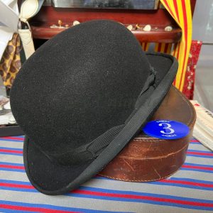 Vintage Herbert Johnson Equesterian Bowler Hat Size 6 5/8" (54cm) (ref:hj54)