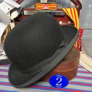 Vintage Lock & Co Equesterian Bowler Hat Size 6 3/4" (55cm) (ref:lock55)