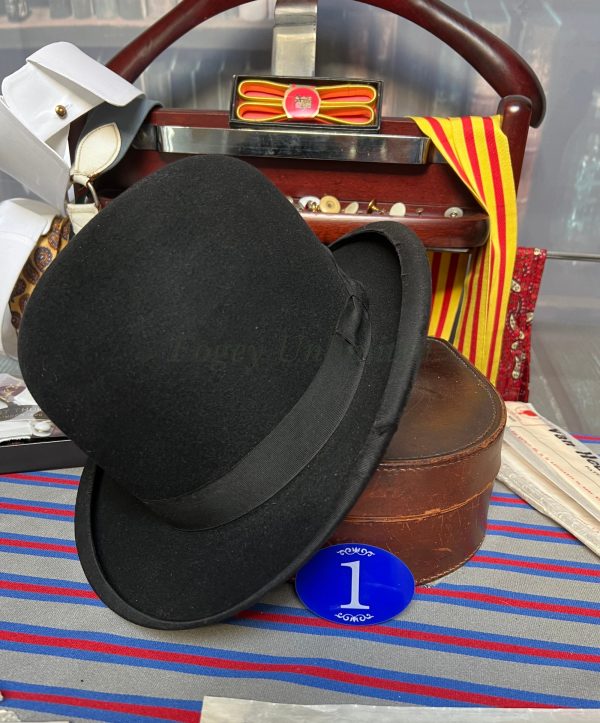 Vintage Moores Bowler Hat Size 6 7/8" (56cm) Ref:moores1) - Image 5