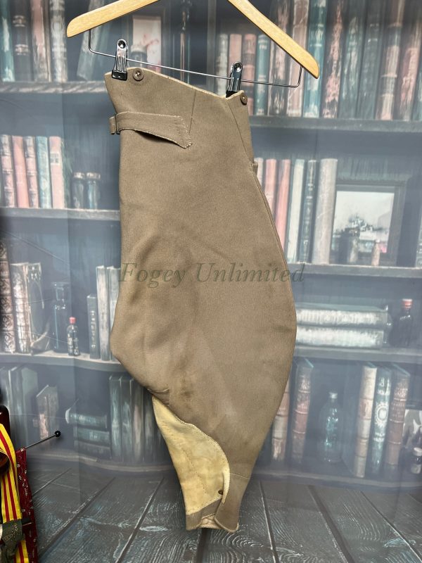 Vintage Bespoke Elephant Ear Heavyweight Breeches Jodhpurs.26"/66cm Waist (ref:mbl) - Image 10