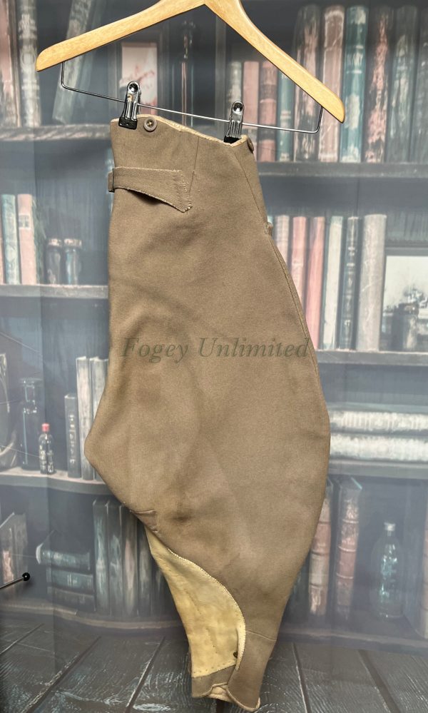 Vintage Bespoke Elephant Ear Heavyweight Breeches Jodhpurs.26"/66cm Waist (ref:mbl) - Image 9