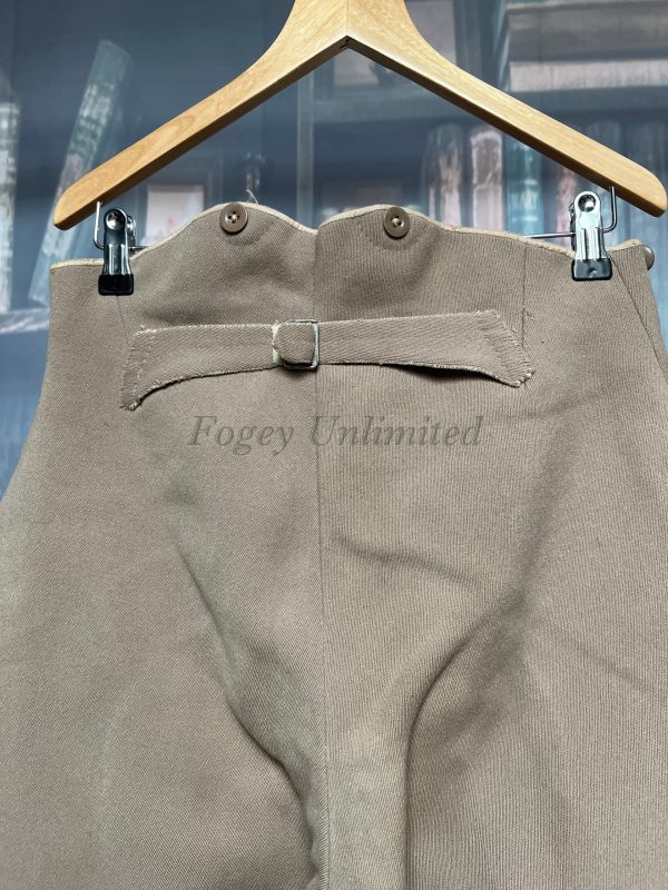 Vintage Bespoke Elephant Ear Heavyweight Breeches Jodhpurs.26"/66cm Waist (ref:mbl) - Image 6