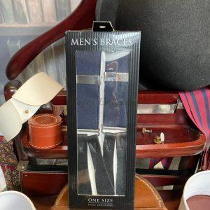 BRACES/Suspenders Traditional style Button on with leather ends old style by Sophos