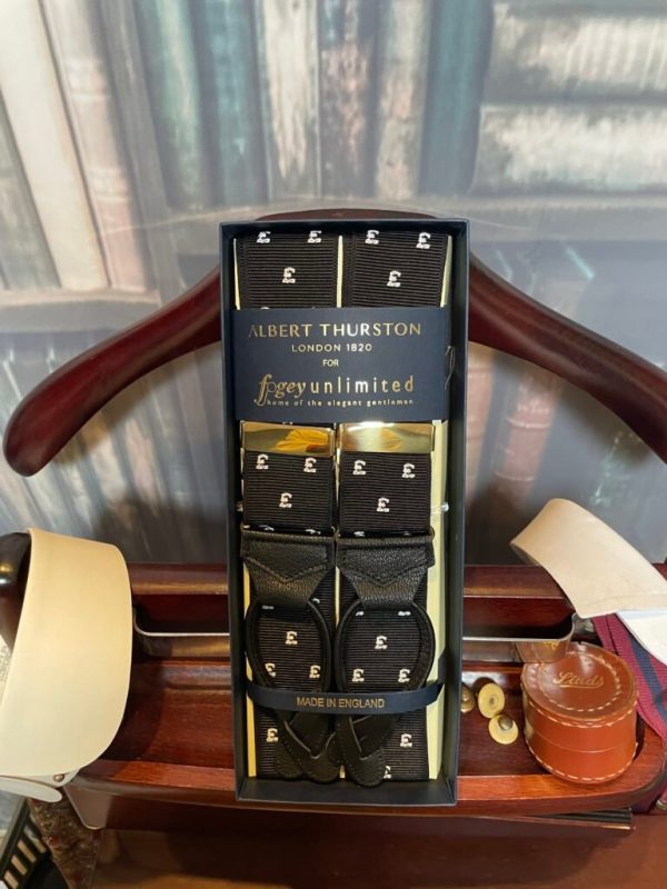 Albert Thurston Barathea Braces/Suspenders Stripes and Patterns (Ref:AT21)