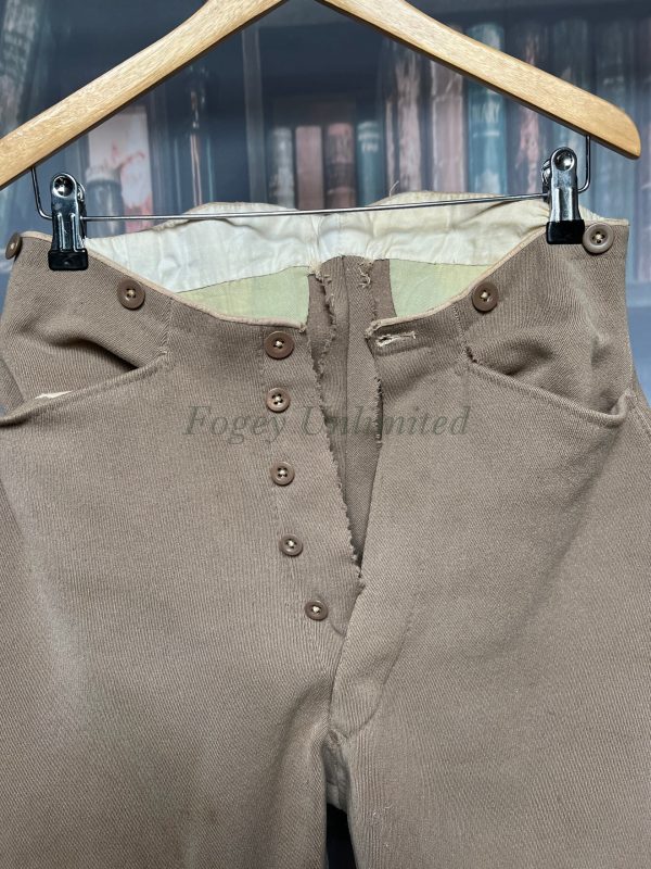 Vintage Bespoke Elephant ear Heavyweight Breeches Jodhpurs.26"/66cm waist (Ref:MBL) - Image 2