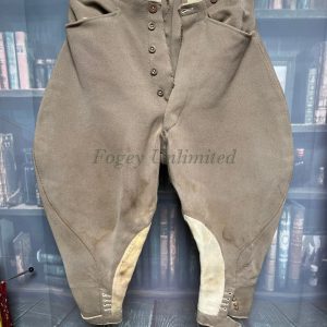 Vintage Bespoke Elephant ear Heavyweight Breeches Jodhpurs.26"/66cm waist (Ref:MBL)