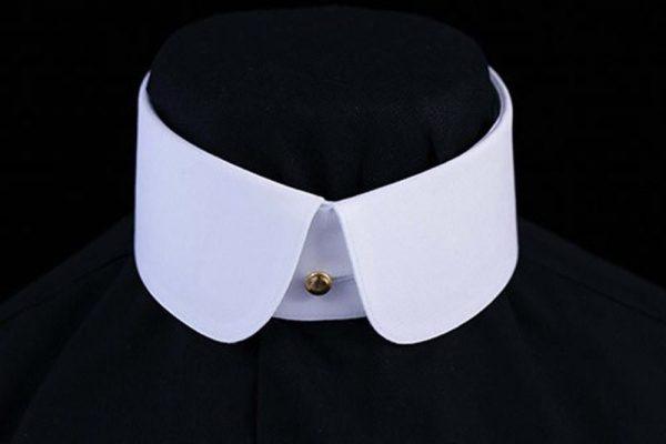 Double Rounded Starched Stiff Detachable Shirt Collar for your collarband shirt (Copy) - Image 2
