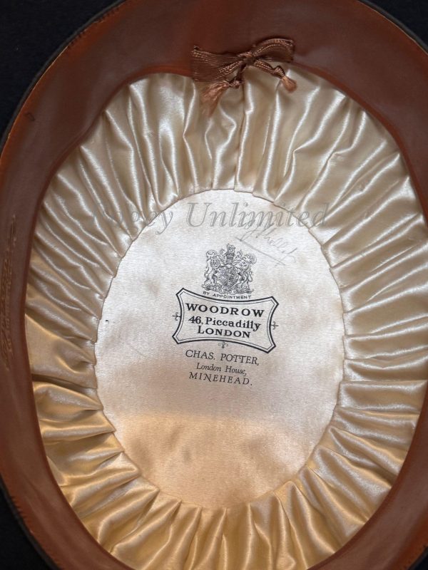 Vintage Woodrow Bowler Hat Size 6 7/8" with Box (WD678) - Image 7