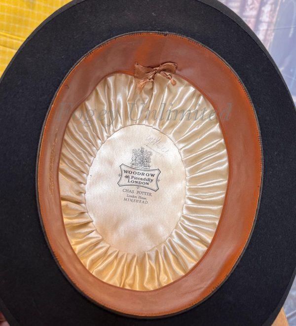 Vintage Woodrow Bowler Hat Size 6 7/8" with Box (WD678) - Image 5