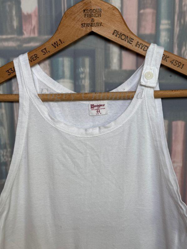NOS Vintage Athletic "Summer" Union Suit. Lightweight.Cotton by Munsingwear Chest 44"/112cm - Image 3