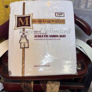 NOS Vintage Athletic "Summer" Union Suit. Lightweight.Cotton by Munsingwear Chest 44"/112cm