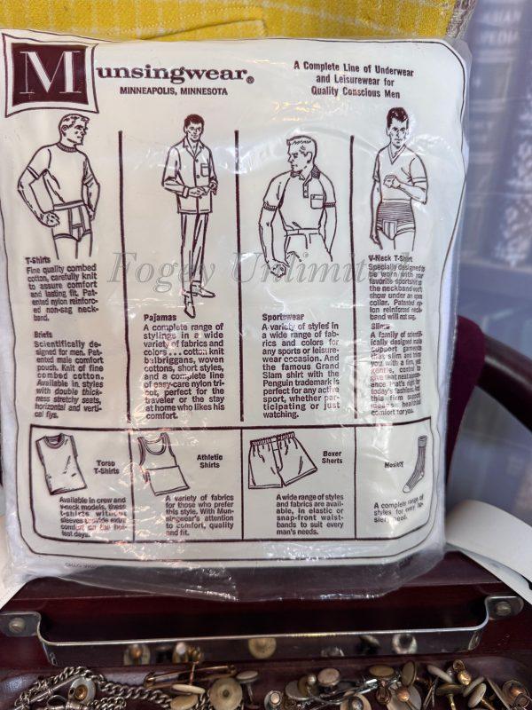 NOS Vintage Athletic "Summer" Union Suit. Lightweight.Cotton by Munsingwear Chest 44"/112cm - Image 8