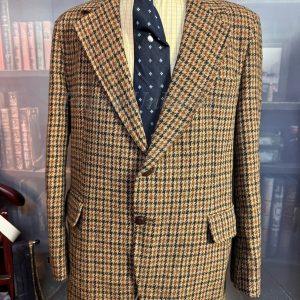 Vintage Heavyweight Harris Tweed Jacket by C and A.  42"/107cm Chest (PKCAHT)