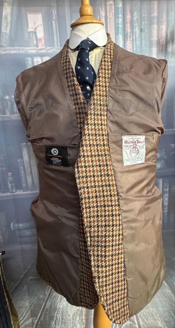Vintage Heavyweight Harris Tweed Jacket by C and A.  42"/107cm Chest (PKCAHT) - Image 6