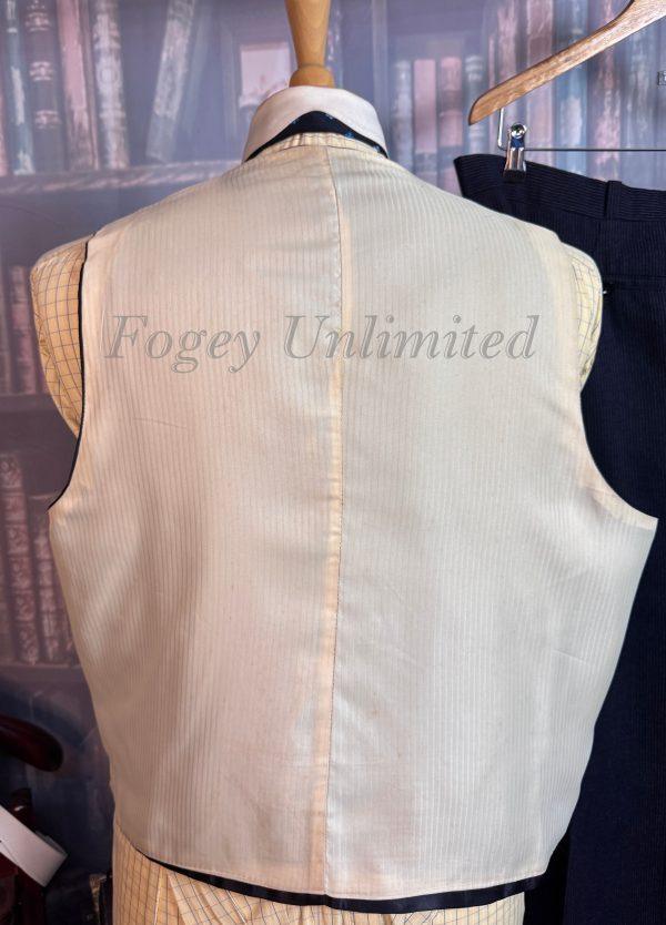 Vintage Bespoke R. Wildeman  1979 3 Piece Suit 42"Chest /40" waist. (Ref: PKWLD79) - Image 12