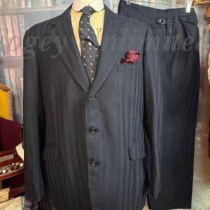 Vintage Bespoke 2 Piece Suit 42"Chest /38" waist. (Ref: PK2PC)