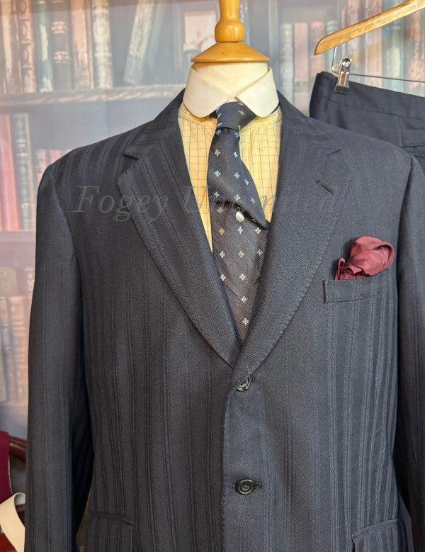 Vintage Bespoke 2 Piece Suit 42"Chest /38" waist. (Ref: PK2PC) - Image 3