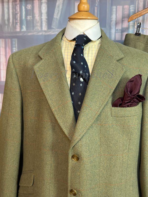 Vintage Bladen 2 Piece Tweed Shooting Suit 46"Chest /36waist. (Ref: Carey) - Image 3