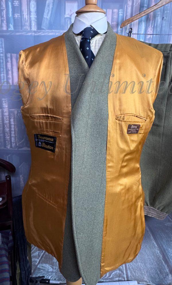 Vintage Bladen 2 Piece Tweed Shooting Suit 46"Chest /36waist. (Ref: Carey) - Image 7