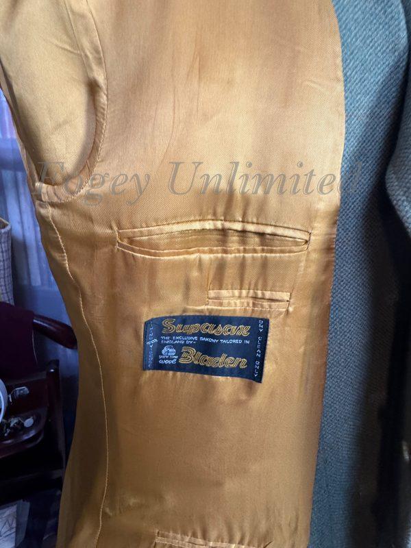 Vintage Bladen 2 Piece Tweed Shooting Suit 46"Chest /36waist. (Ref: Carey) - Image 8