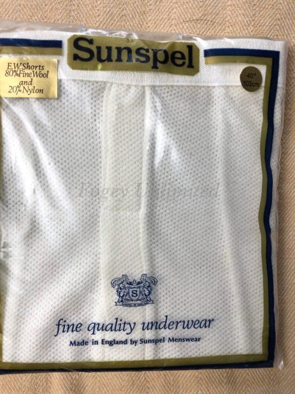 Vintage Sunspel Cellular Wool/Nylon Long Staple Trunks