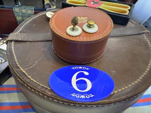 Vintage Front and Back Collar Studs for Collarband Detachable collar Tunic Shirts (One Pair) (Ref:R) - Image 7