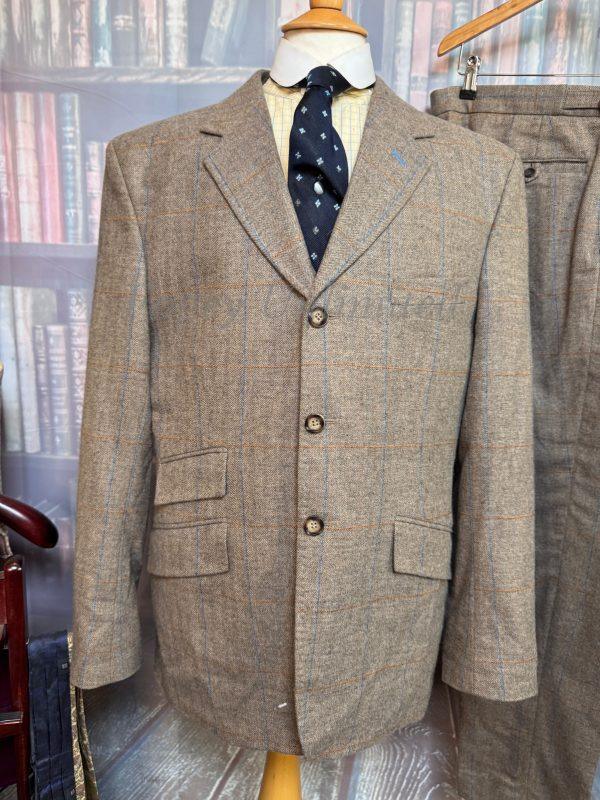 Bespoke Barrington Ayre Tweed 3 Piece Suit 40"Chest /36" waist. (Ref: PKBAR) - Image 3