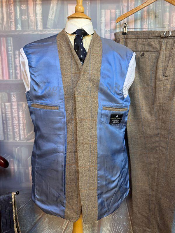 Bespoke Barrington Ayre Tweed 3 Piece Suit 40"Chest /36" waist. (Ref: PKBAR) - Image 12
