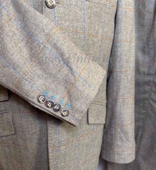 Bespoke Barrington Ayre Tweed 3 Piece Suit 40"Chest /36" waist. (Ref: PKBAR) - Image 4