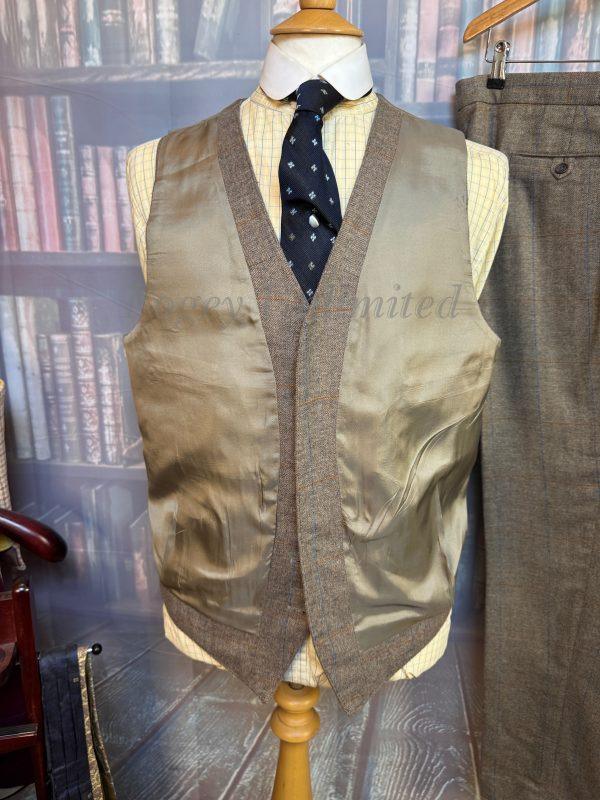 Bespoke Barrington Ayre Tweed 3 Piece Suit 40"Chest /36" waist. (Ref: PKBAR) - Image 8