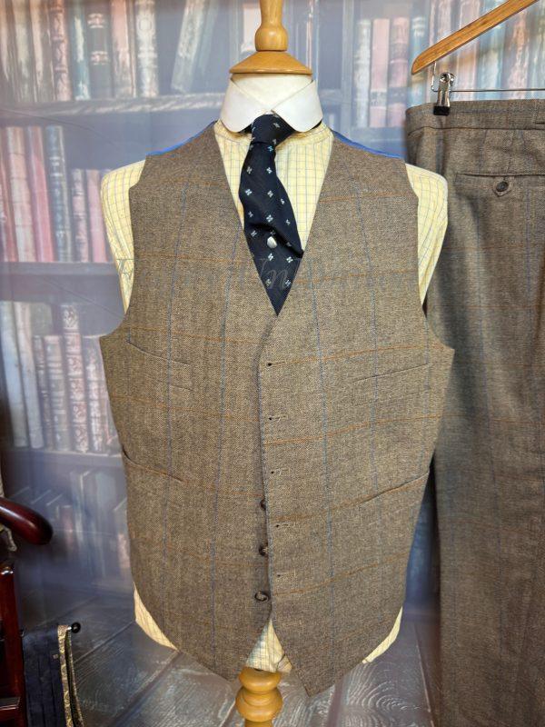 Bespoke Barrington Ayre Tweed 3 Piece Suit 40"Chest /36" waist. (Ref: PKBAR) - Image 11