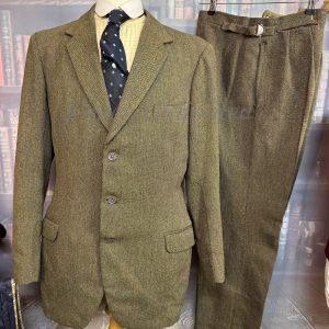 Vintage Bespoke Conway Williams 2 Piece Suit Dated 1966  40"Chest /31" waist. (Ref: CON66)