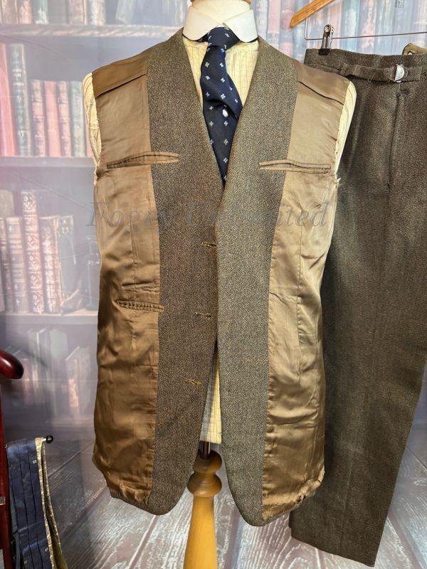 Vintage Bespoke Conway Williams 2 Piece Suit Dated 1966  40"Chest /31" waist. (Ref: CON66) - Image 7