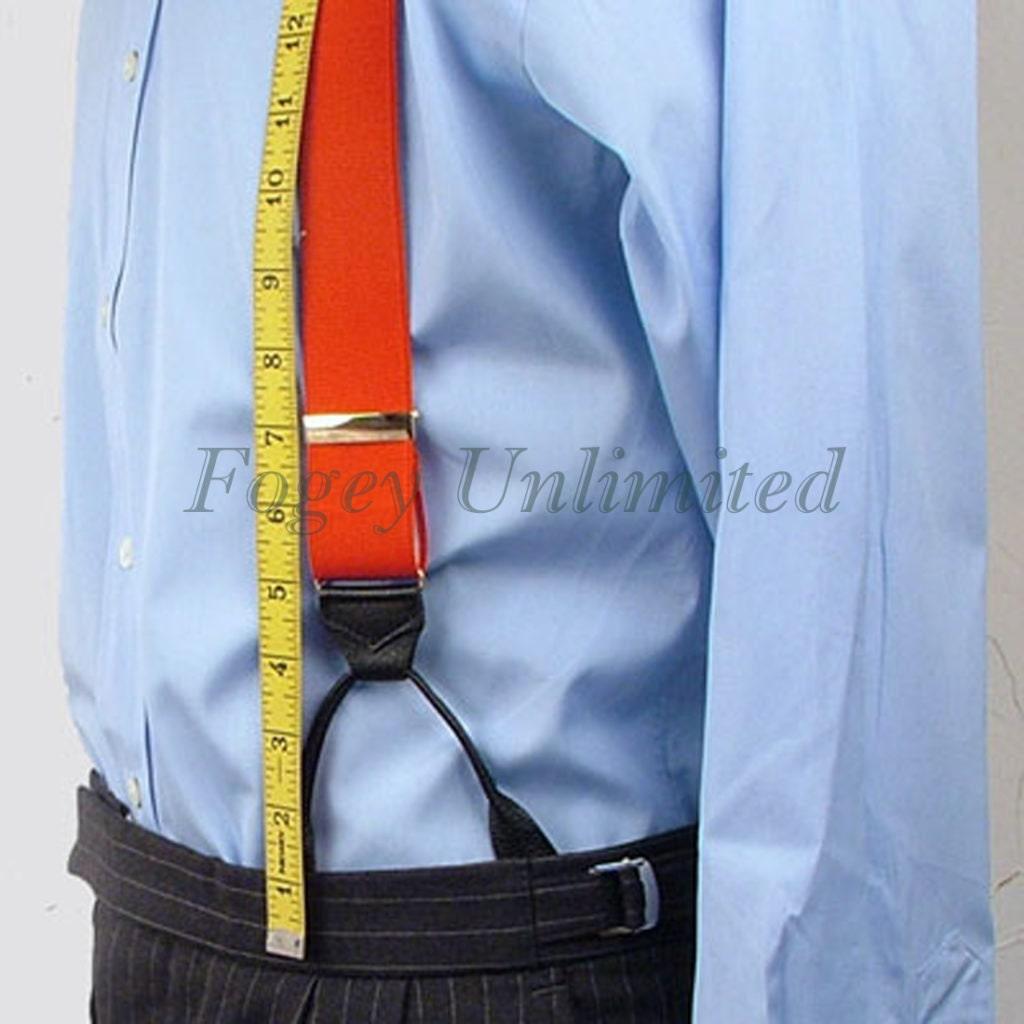 Albert Thurston Black or White Moire Barathea Formal Braces/Suspenders. As worn by James Bond !! - Image 8